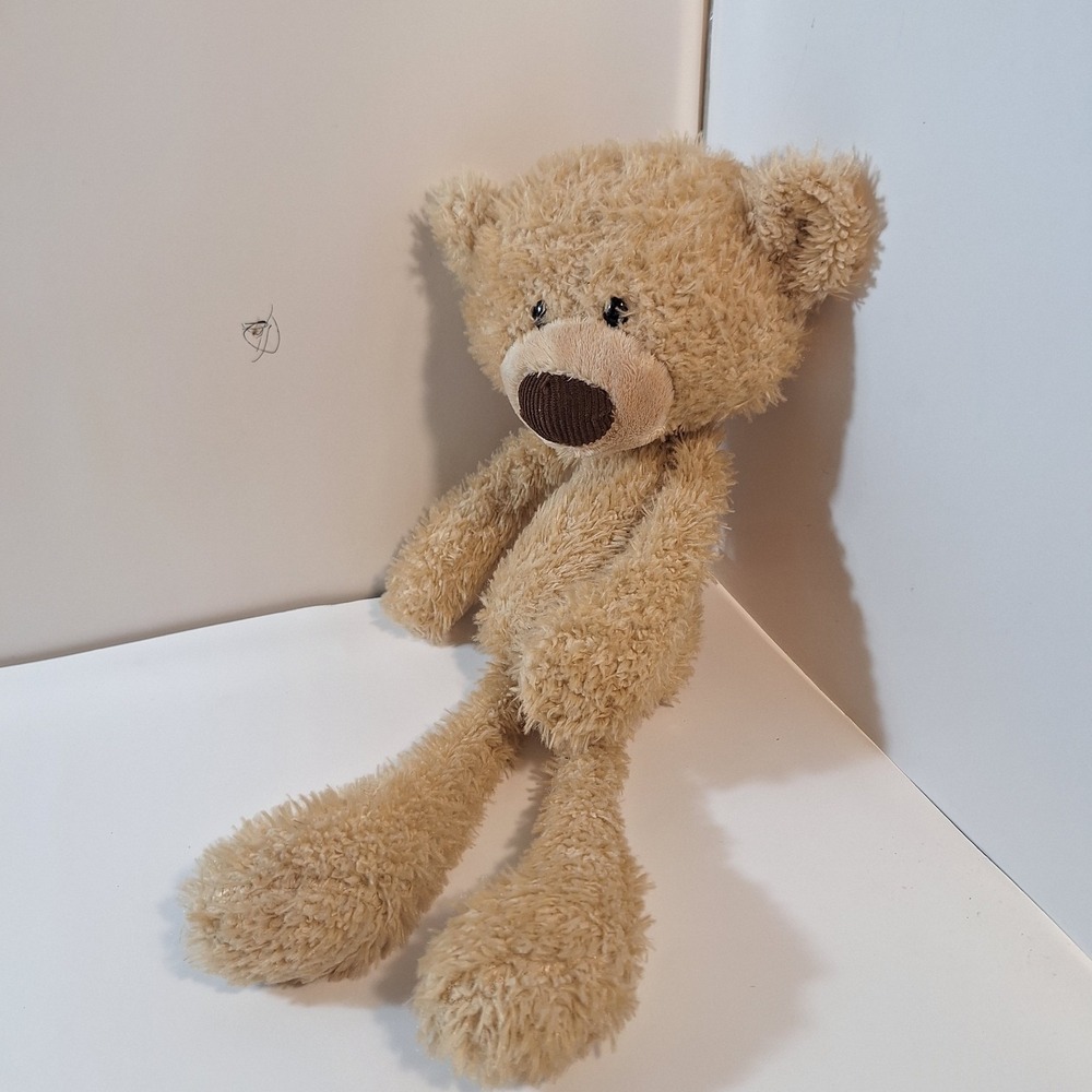 Gund - Toothpick Teddy Bear Plush, 15" Stuffed Animal‎ Brown/Tan